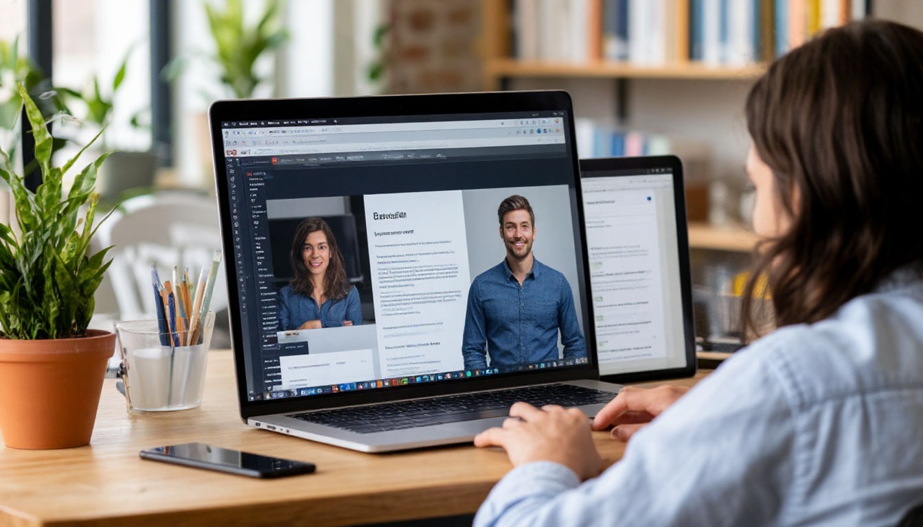 HTML och CSS kurser - zdjęcie wygenerowane przez AI